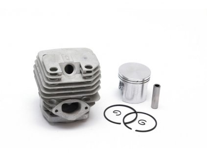 Píst a válec bez dekompresního ventilu pro Hecht 950, Faworyt, Eco, Lider, Sterwins, Garland, NAC, Victus, Castorama, Harder, Cedrus - 45 mm nahrazuje 950B01