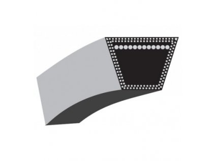 Řemen Husqvarna LTH151, YT, Poulan, traktory Deck 107 cm, řemen pohonu (12,7 x 2090) - KEVLAR (531006042, 532140294)