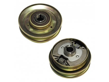 Mechanická odstředivá spojka NORAM Honda GX160, GX200 | Loncin G200 F-A | Wacker VP, WP | Belle - průměr hřídele 20,0 mm, průměr řemenice 125 mm, SPA řemen
