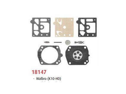 Opravárenská sada nahrazuje WALBRO K10-HD Husqvarna 371, Stihl 029 ,039 ,044 ,046 MS270 , MS280 , SR320 , SR360 , BR400 , BR420 , FS550
