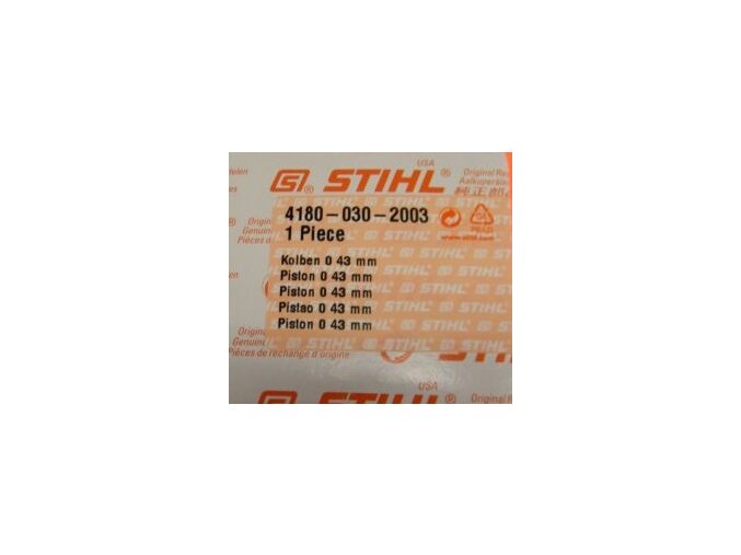 Píst Stihl FS130 - 43 mm originál 41800302003
