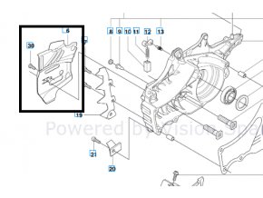 Vodící plech Husqvarna 545, 550 originál 522742801