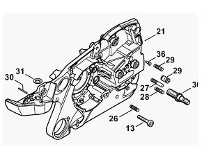 Karter Stihl MS362 ORIGINÁL 11400202950