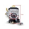 Karburátor KASUMEX pro Hecht 143, 144BTS, 924, CG260, AL-KO BC4535, BC4125, BC410 TYP 3, Nac, Stiga, Texas a jiné čínské křovinořezy (nahrazuje 127001017)