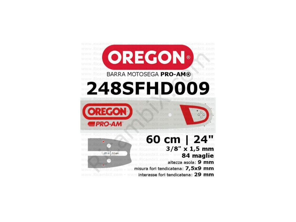 60544 vodici lista oregon pro husqvarna 3 8 1 5 60cm 84 clanku