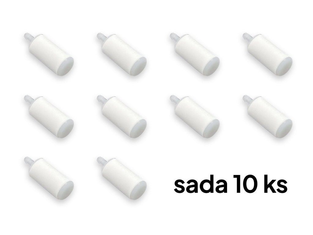 Pakovanje 10 komada - Filter goriva za male pile, trimere, trimerice zamjenjuje original