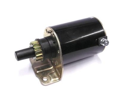 61228 elektricky starter briggs stratton 12 5 18 hp john deere 15 zubu nahrazuje 691564 693469 808106 m143512