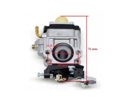 Karburator KASUMEX za Hecht 143, 924, AL-KO, Nac, Riwall za RPMT 520, Stiga, Texas a jiné kineske trimere (zamjenjuje original 127001017)