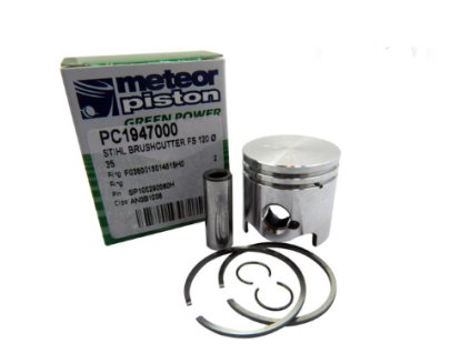 48120 kompletni pist meteor pro krovinorezy stihl fs120 fs200 fs250 fs300 bt120 nahrazuje original 41340302011