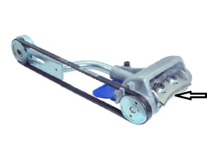 Skidač kore za motorone pile novi tip za Husqvarna 545, 550, 555, 560, Jonsered 2252, 2253 - original OVAL.HSQ.555