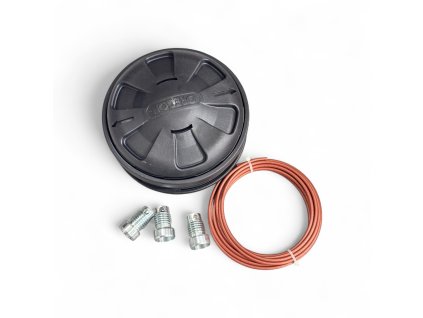 32528 brzonavijajuca poluautomatska glava za flaks 2 niti iznad 33 ccm s niskim profilom ukljucuje adapter cepove