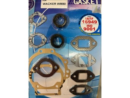 Garnitura brtvila (set dihtunga) za Wacker WM80, BBS500, BS600, BS700 zamjenjuje original 160986