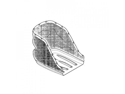 Sakupljač trave Oleo-Mac G44PA, GA44PB, G44TB, G48PA, G48PB, G48PBQ, G48PBX, G48TBG, G48TBQ, G48TBX, G48TH, G53PBX, G53TBX, G53TBXM, G53THX original 66070330R