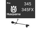 Náhradné diely pre krovinorezy Husqvarna 345 a 345FX