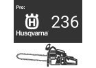 Náhradné diely reťazovej píly Husqvarna 236