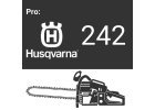 Náhradné diely reťazovej píly Husqvarna 242