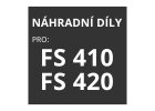 Náhradné diely na krovinorezy Stihl FS410, FS420