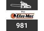 Náhradné diely na motorové píly Oleo-Mac 981