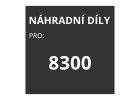 Náhradné diely pre krovinorezy Efco 8300
