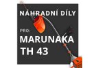 Náhradné diely pre krovinorezy Marunaka TH 43 (motor Kawasaki)