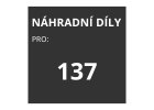 Náhradné diely pre reťazové píly Efco 137