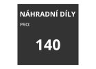 Náhradné diely pre reťazové píly Efco 140