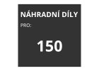 Náhradné diely pre reťazové píly Efco 150