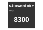 Náhradné diely pre reťazové píly Efco 8300
