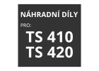 Náhradné diely pre rozbrušovačky Stihl TS 410, TS 420