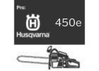 Náhradné diely reťazovej píly Husqvarna 450e