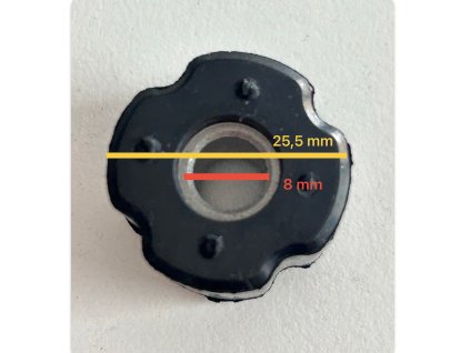 Silentblok (vodítko) pre hriadeľ náhonu nahrádza originál