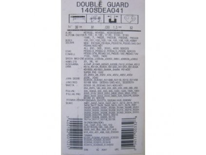Lišta SINGLE RIVET 14" (35cm) 3/8" 1,3mm, 140SDEA041