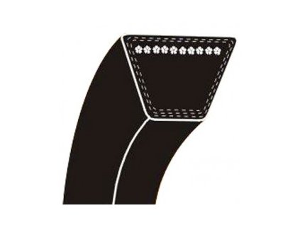 Klinový remeň Castelgarden TC 102H, TC 122H, XDC140, Stiga Estate 102H, 122H, Estate 2084H, 3084H, 6102HW, 7122HW- hnací remeň 13 x 2451 Li nahrádza 35062001/0, 135062019/0