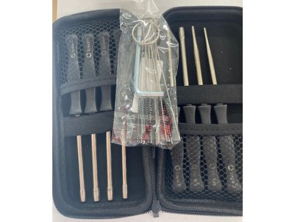 Sada skrutkovačov na nastavenie karburátora + sada na čistenie karburátorových trysiek