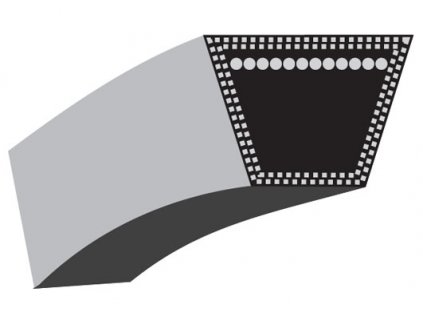 Remeň pro MTD VG40, VG45, VG40BM, VG45BM, VB40 - (9,5 x 610) - KEVLAR, ARAMID 754-04028