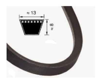 Klinový remeň Castelgarden XD140, XD140HD, TC15,5/98H-A, Stiga-Tornado 3098/2098H, Alpina BT98 (12,7 x 2006,6) - pohon nožov KEVLAR