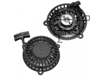 Štartér NAC, Lider, Faworyt, Agroma, Vitus, Hecht, MTD, Hortmasz - nahrádza originál