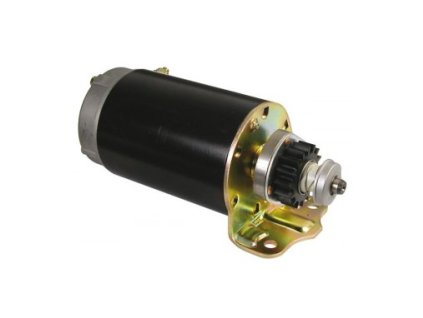 Elektrický štartér Briggs & Stratton Intek, Power Built (dlhý - 4-3/8") - plastový pastorok štartéra (hliníkové ozubené koleso)
