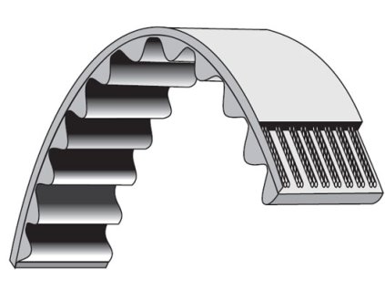 Remeň ozubený (1040-8M-12) Stiga Park 102, 13HST, 16HST, 18HST, Villa 102 nahrádza originál 9585-0087-00
