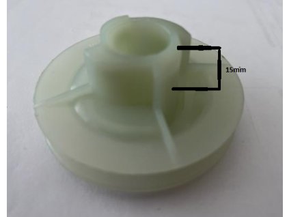 Štartovacia kladka pro čínské pily Hecht, NAC SPS 01-45, Faworyt 45/45, Direkt 4T - 15mm