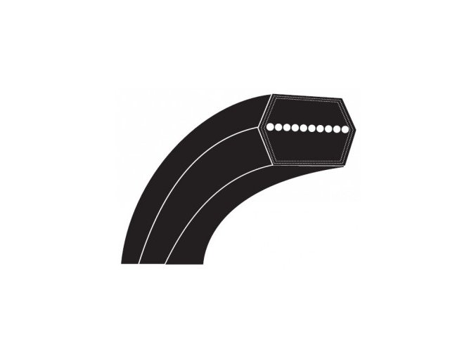 Klinový remeň MTD , CUB CADET,Anthracite Power 92,  LT NR92, MTD SMART, OPTIMA, MTD 130/92 GOLD, Solo T15-92,5 HD-A, Alko, T15-102HD (12,7 x 2311) -  nožový pohon (754-04175)