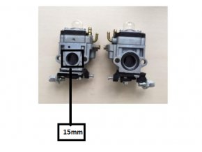 Karburátor pre Hecht 132,143, 145, 146 BTS, 150 (nahrádza 127001017), CG43, CG520, BC4125, BC4535, BC410