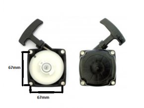 Štartér kompletný pro čínské křovinořezy Hecht 142BTS, NAC CG330B, CG430B, Victus BC32, BC43, Texas CG330, CG430, Garland BT520 nahrádza originál