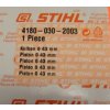 Piest Stihl FS130 - 43 mm originál 41800302003