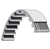 Klinový remeň vertikutátora Alko Silver Comfort 38P Combi, 38VLB Combi - pohon noža (270-5M-15) nahrádza originál