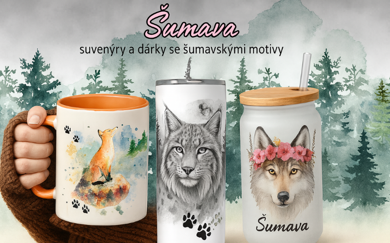 Dárky a suvenýry ze Šumavy