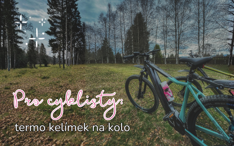 Termo kelímek jako lahev na kolo s potiskem
