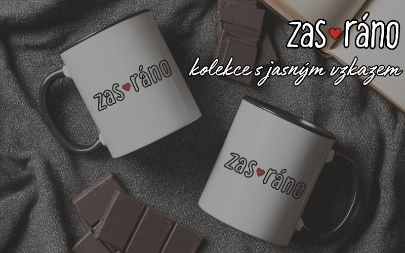 Zas ráno? Nový hrnek, který mluví za vás (a polštář k tomu!)