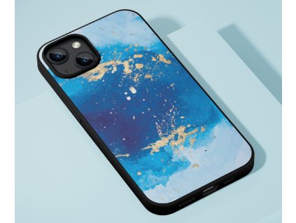 kryt iphone mramor modry