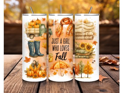 podzimni termo kelimek just a girl who loves fall